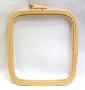 [9281] Nurge スクエアプラスチック刺しゅう枠　19.5cm×22cm