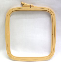 画像1: [9281] Nurge スクエアプラスチック刺しゅう枠　19.5cm×22cm