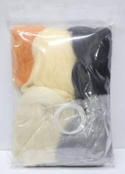 画像2: [10844] ハマナカ　羊毛フェルトキット　ニードルフェルトでつくるどうぶつたち　ハシビロコウ