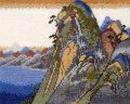 [4337] オリムパス　クロスステッチししゅうキット　広重画　東海道五拾三次　箱根（湖水図）