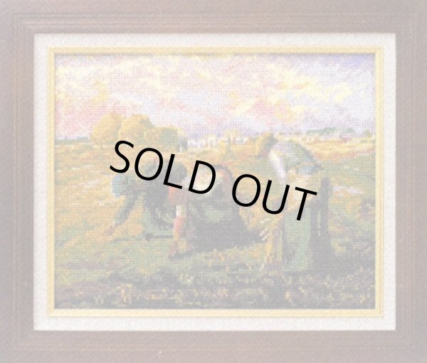 画像2: [5857] オリムパス クロスステッチキット　アートギャラリー　「落穂拾い」ミレー作 (2)