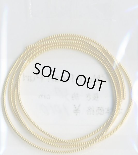 画像1: [6407] No.1　Pearl　Purl　ゴールド　約65cm (1)