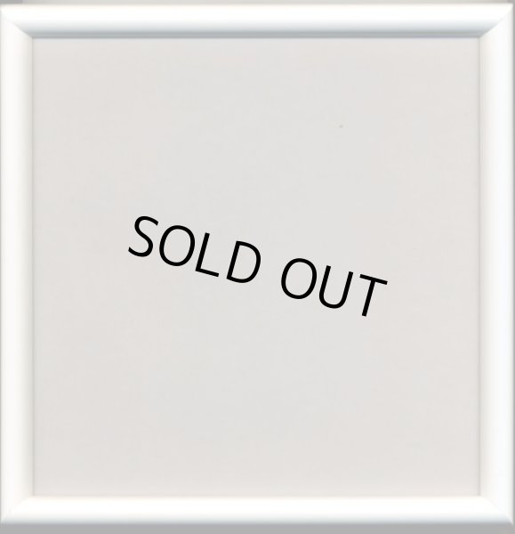 画像1: [1094] かまぼこ額250角　内径約24cm×24cm　白 (1)