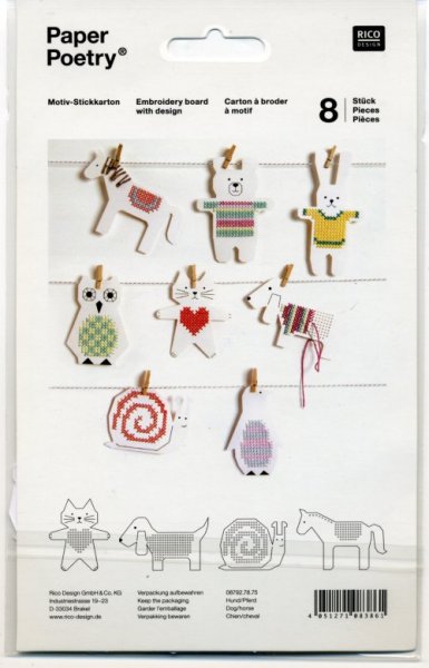 画像2: [6876] RICO　DESIGN　Paper　Poerty　08792.78.75 (2)