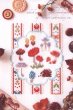 画像1: [7835] 暮らしを彩る刺しゅうのひととき　アンカー　ポストカードシリーズ『森の収穫祭　キノコとハリネズミ』 (1)