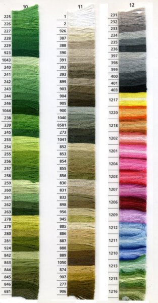 画像5: [0038] アンカー刺しゅう糸25番糸　1-134番 (5)