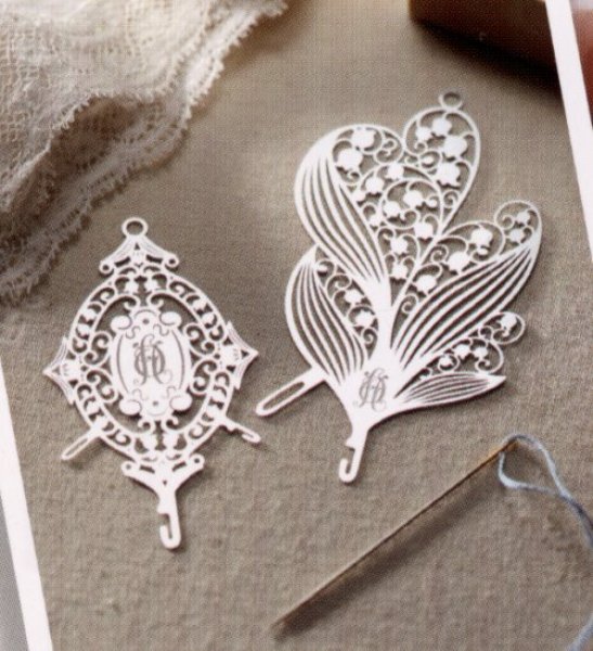 画像3: [7942] ポルトボヌール　すずらん エンブロイダリースレダー　MADE IN JAPAN (3)