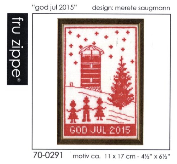 画像1: [7964] fru zippe クリスマスキット　“god jul 2015”  (1)