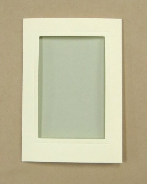 画像3: [8219] プレゼントカード　アイボリー：四角　2枚セット封筒付き (3)