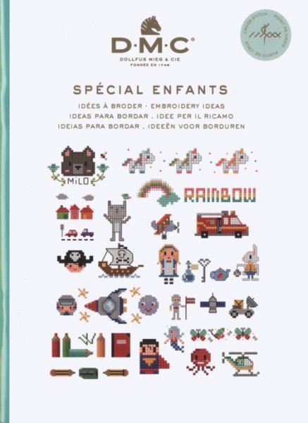 画像1: [8279] DMC図案集　CROSS STITCH MINI BOOK　-チルドレン- (1)