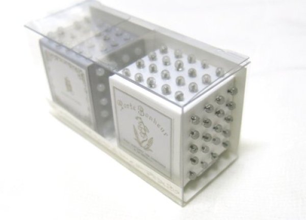 画像2: [8474] ポルトボヌール　すずらんキューブ待針　MADE IN JAPAN (2)