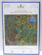 画像1: [8534] DMCクロスステッチキット　FARM GARDEN WITH SUNFLOWERS / GUSTAV KLIMT　品番：BK1812 (1)