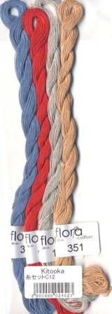 8553] Kitooka（キトオカ） クロスステッチチャート C12 サンタ