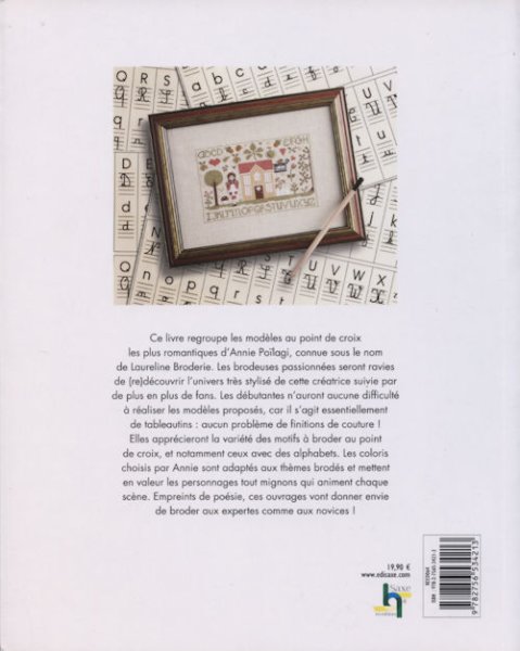 画像2: [8951] Point de croix ROMANTIQUE (2)