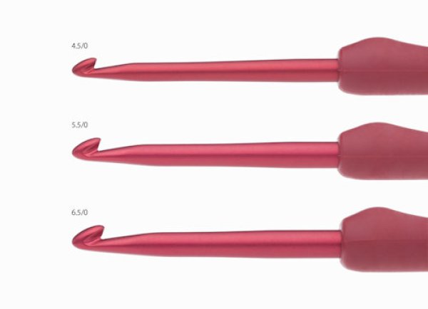 画像4: [8980] チューリップTulip　ETIMO Red クッショングリップ付きかぎ針 各種 (4)