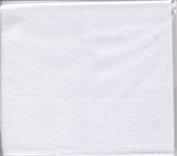 画像1: [9136] 綿ローンハンカチ　白　約42cm×42cm　 (1)