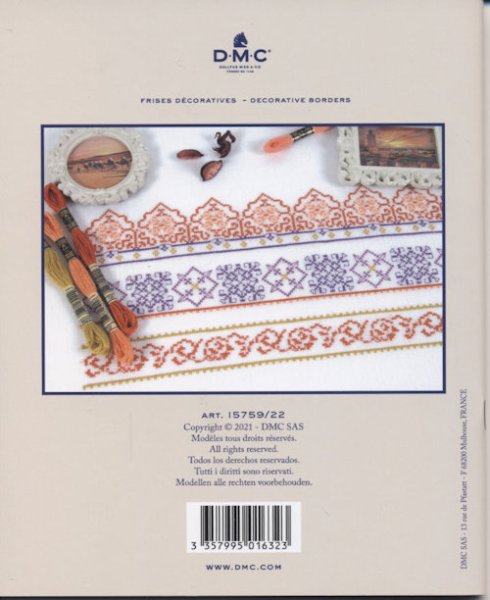 画像2: [9172] DMC FRISES DECORATIVES DECORATIVE BORDERS (2)