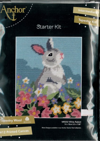 画像1: [9431] Anchor Tapestry　Starter Kit　-White Rabbit-  (1)