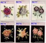 MOKUBA 刺繍用リボン 刺繍糸 リボン刺繍セット ビーズ まとめ AからF