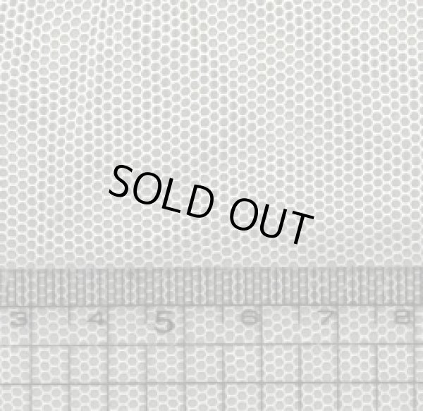 画像1: [9946] イングランド製 綿チュール col.白 (1)