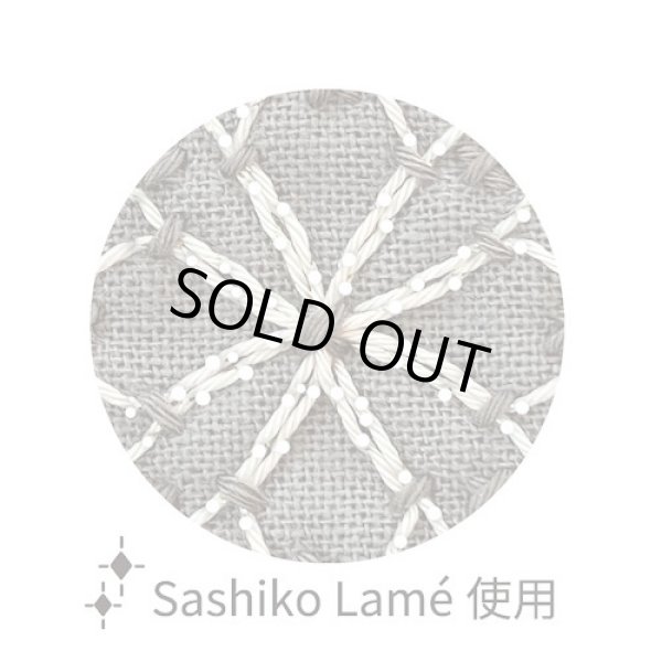 画像3: [9975] オリムパス 刺し子の花ふきん La bouquetiere -キンモクセイ- (3)