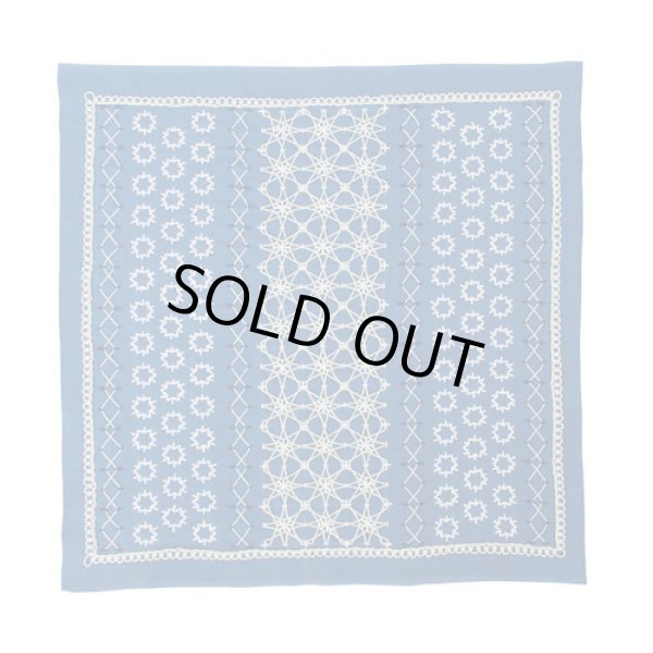 画像2: [9974] オリムパス 刺し子の花ふきん La bouquetiere -カスミソウ- (2)