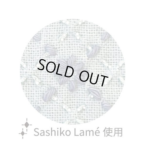 画像3: [9976] オリムパス 刺し子の花ふきん La bouquetiere -スノーフレーク- (3)