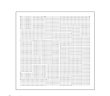 画像1: [10044] オリムパス刺し子 花ふきん Sashiko Textile lab - Block- (白) (1)