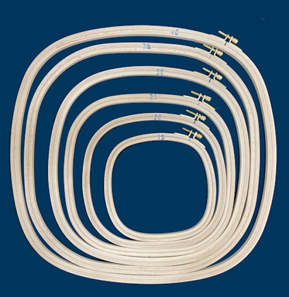 画像2: [8404] KLASS & GESSMAN　刺繍枠　15cm角 (2)