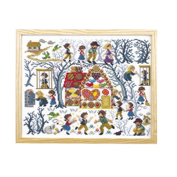 画像2: [10216] オリムパスクロスステッチキット Nostalgic Story Design by Nitka　-ヘンゼルとグレーテル- (2)