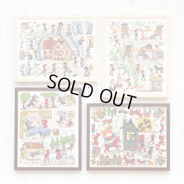 画像3: [10219] オリムパスクロスステッチキット Nostalgic Story Design by Nitka　-赤ずきん- (3)