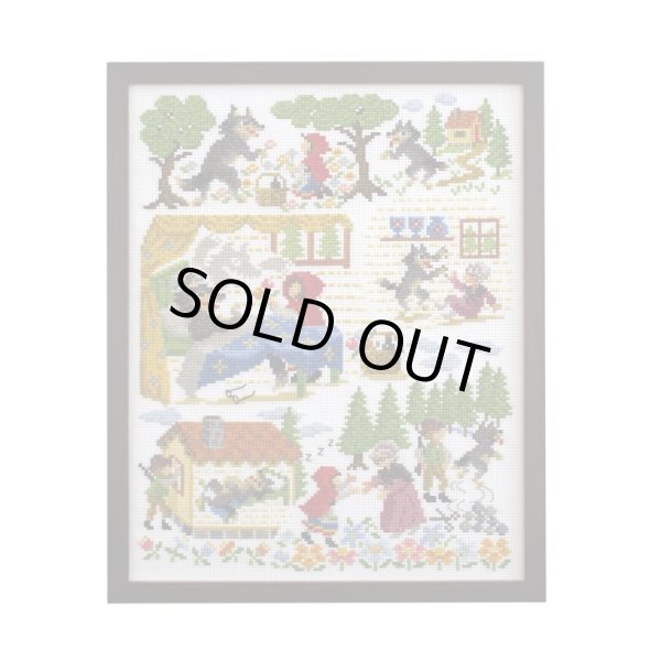 画像2: [10219] オリムパスクロスステッチキット Nostalgic Story Design by Nitka　-赤ずきん- (2)