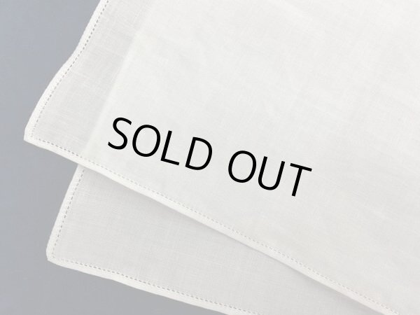 画像2: [10229] ピコ付　麻ハンカチ (2)