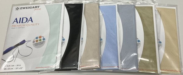 画像2: [10342] ZWEIGART　16ctアイーダ　カット布 (2)