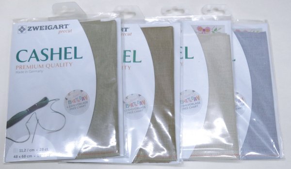 画像3: [10350] ZWEIGART　カシェル　　28ct約11.2目　カット布 (3)