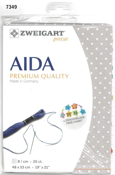 画像6: [10343] ZWEIGART　20ctアイーダ　カット布 (6)