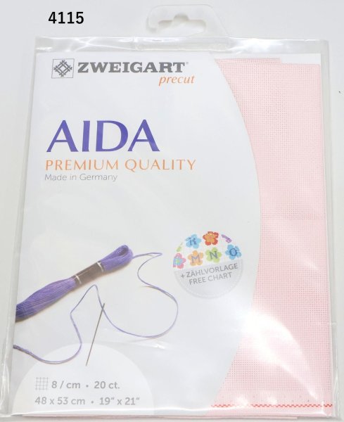 画像3: [10343] ZWEIGART　20ctアイーダ　カット布 (3)