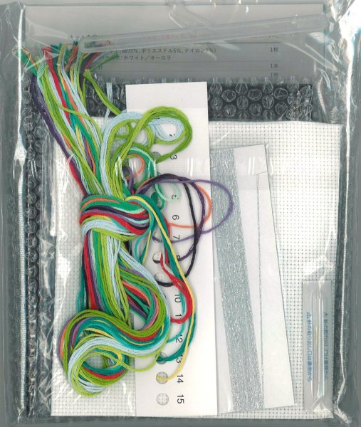 画像2: [10386] COSMO クロスステッチキット きらめく日本の季節　夏涼み (2)