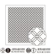 画像1: [9115] オリムパス刺し子 花ふきん 一目刺し -角七宝- (1)