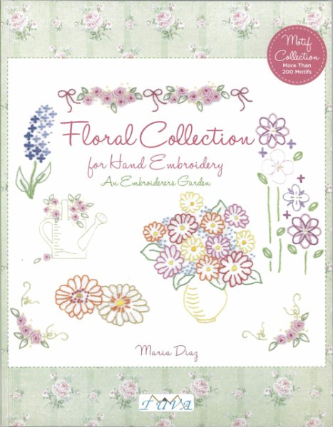画像1: [10461] Floral Collection For Hand Embroidery　  MARIA DIAZ (1)