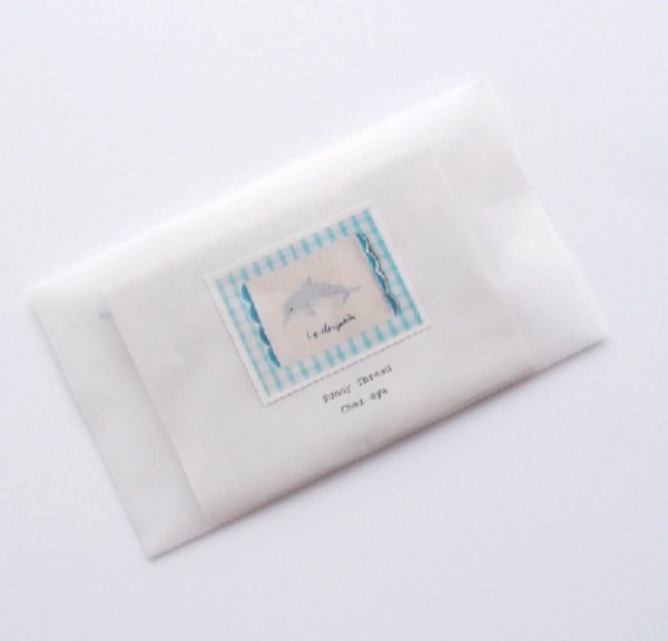 画像5: [10486] Sunny Thread 刺繍キット イルカのティッシュケース (5)