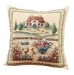 画像2: [7766] オリムパス オノエ・メグミ　刺しゅうキットシリーズ　タウン＆カントリーの素敵な風景　クッション「田園の風景」 (2)