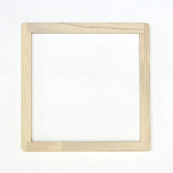 画像1: [10505] 絽刺し枠　15×15cm (1)