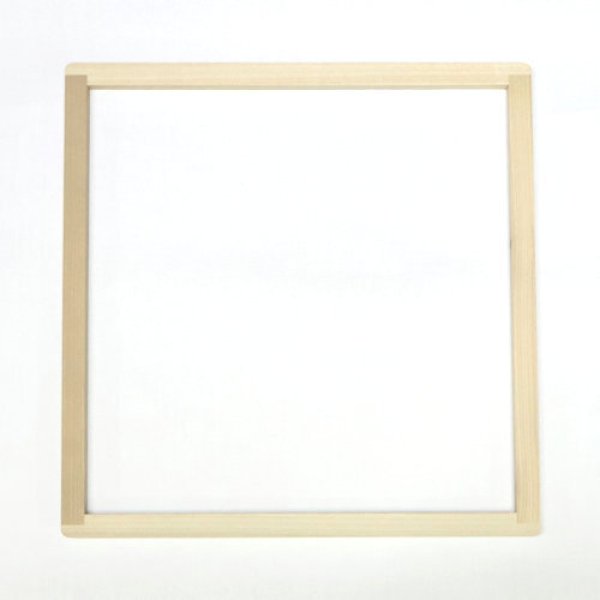画像1: [10507] 絽刺し枠　25×25cm (1)