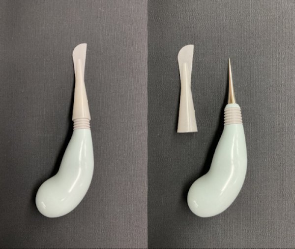 画像2: [10503] クロバー　グリップフィット　なめらか目打 (2)