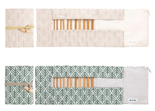 画像5: [10518] 【限定版】チューリップ　キャリーシー ロング　切り替え式竹輪針セット Komorebi 各色 (5)