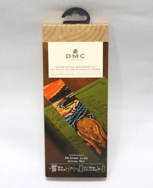 画像3: [10523] DMCブックマーククロスステッチキット　THE SCREAM（ムンクの叫び） (3)