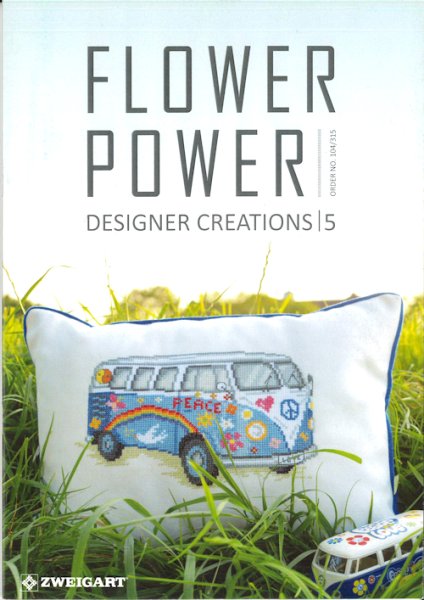 画像1: [10527] ZWEIGART　No.104/315　FLOWER POWER  (1)