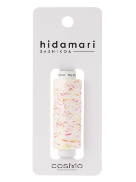 画像1: [8505] ルシアン COSMO  hidamari　刺し子糸　no.89 点絣 各色　日本製 (1)