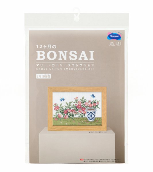 画像3: [10699] オリムパスクロスステッチキット　12ヶ月のＢＯＮＳＡＩ　「5月 野薔薇」 (3)